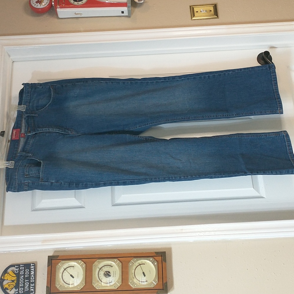 90s Chaps Katelyn boot cut jeans. Size 20 waist- 20" flat inseam - 29" rise 12".